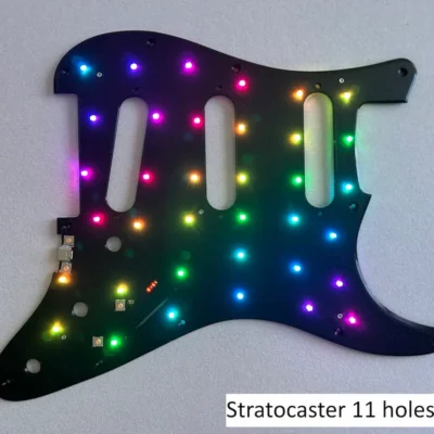 Pickguard Stratocaster SSS Lumineux Standard