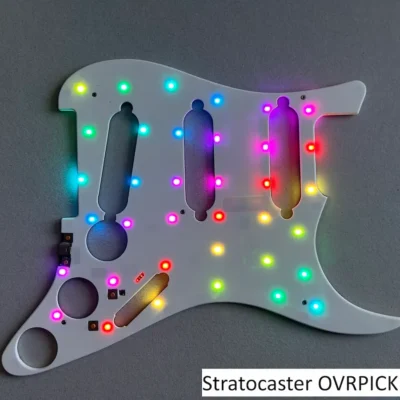 Pickguard Stratocaster SSS Lumineux OVRPICK